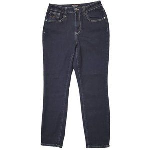 Judy Blue JB88273 Mom 7/28 (Meas 26x27 10.5" Mid Rise) Dark Stretch Jeans A19